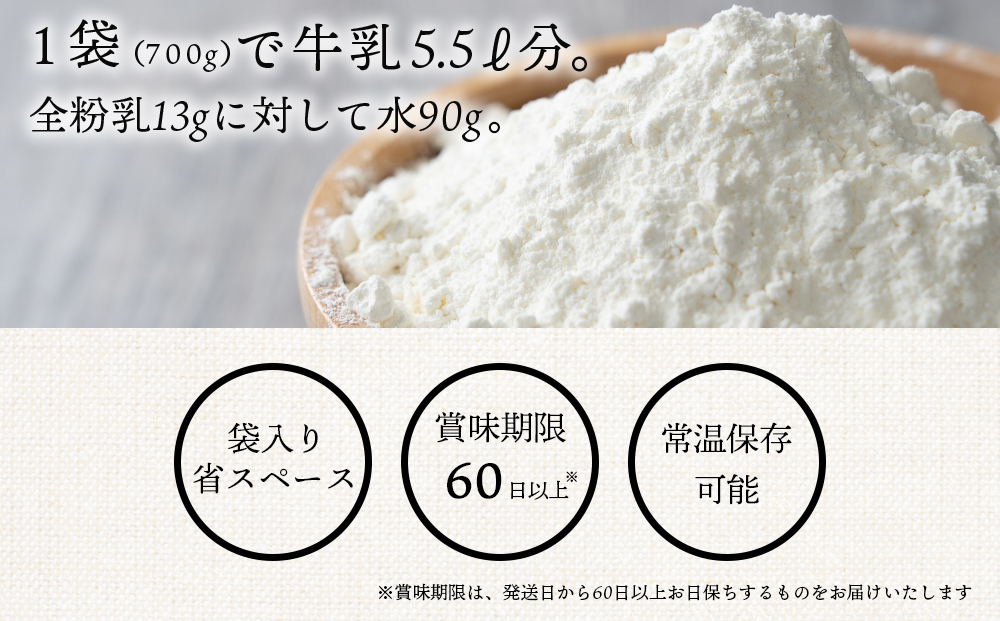 全粉乳 700g 1袋 よつ葉 業務用 ミルク パウダー
