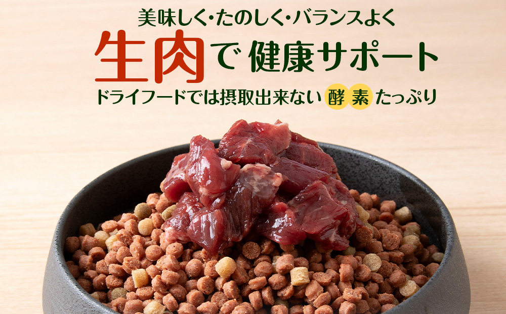 犬 おやつ 鹿肉 冷凍エゾシカ生肉 2kg （200g✕10パック）