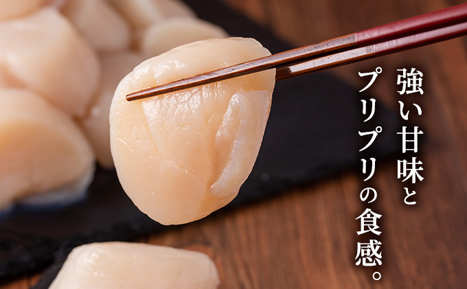 枝幸の四季 ほたて冷凍貝柱1kg（500g×2）5Sサイズ：61～80粒【枝幸ほたて】枝幸海産【 冷凍 貝柱 刺身 大 魚介 海 帆立 年越し 贈答 贈り物 ギフト 魚貝類 北海道 オホーツク 枝幸 】