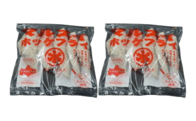 北海道 枝幸町 岩谷さん家の船の 肉厚 ホッケ フライ 800g（400g×2P）【 加工食品 白身フライ おかず 惣菜 お弁当 時短 揚げ物 夕飯 魚料理 北海道 オホーツク 枝幸 】