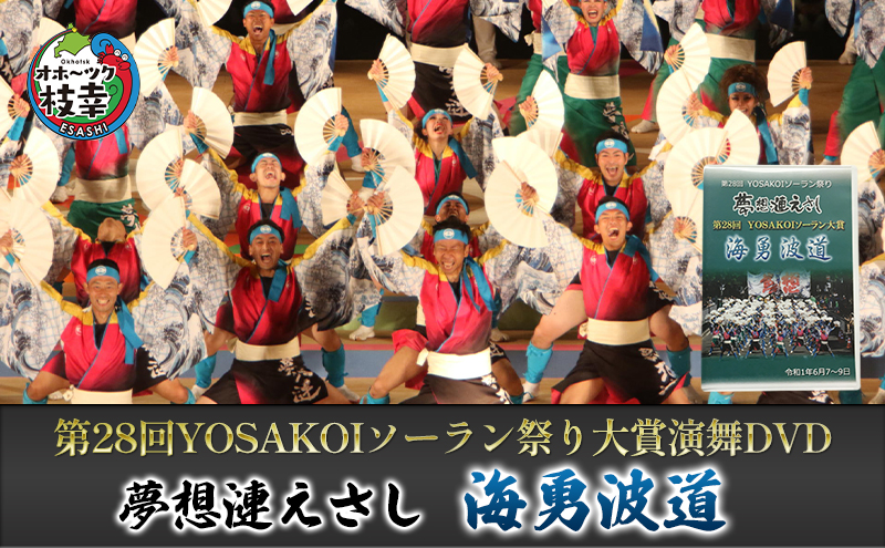 夢想漣えさし「海勇波道」第28回YOSAKOIソーラン祭り大賞演舞DVD