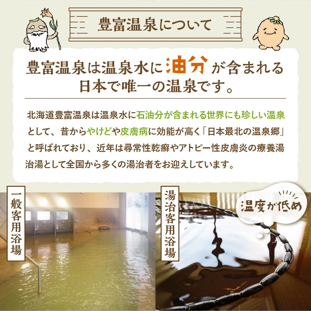 豊富温泉 ふれあいセンター 入浴券 大人用 8回分