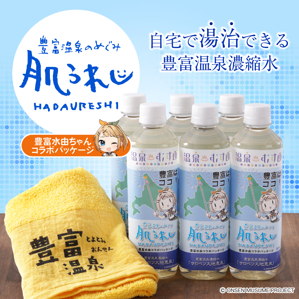 豊富温泉 濃縮温泉水 サロベツ大地恵泉 (500ml×6本)