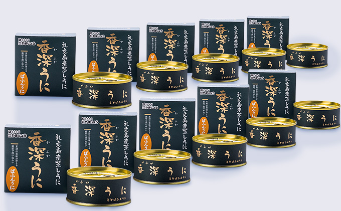 蝦夷ばふんうに（蒸しうに）100g ×10缶 ウニ 雲丹 うに うに缶 北海道