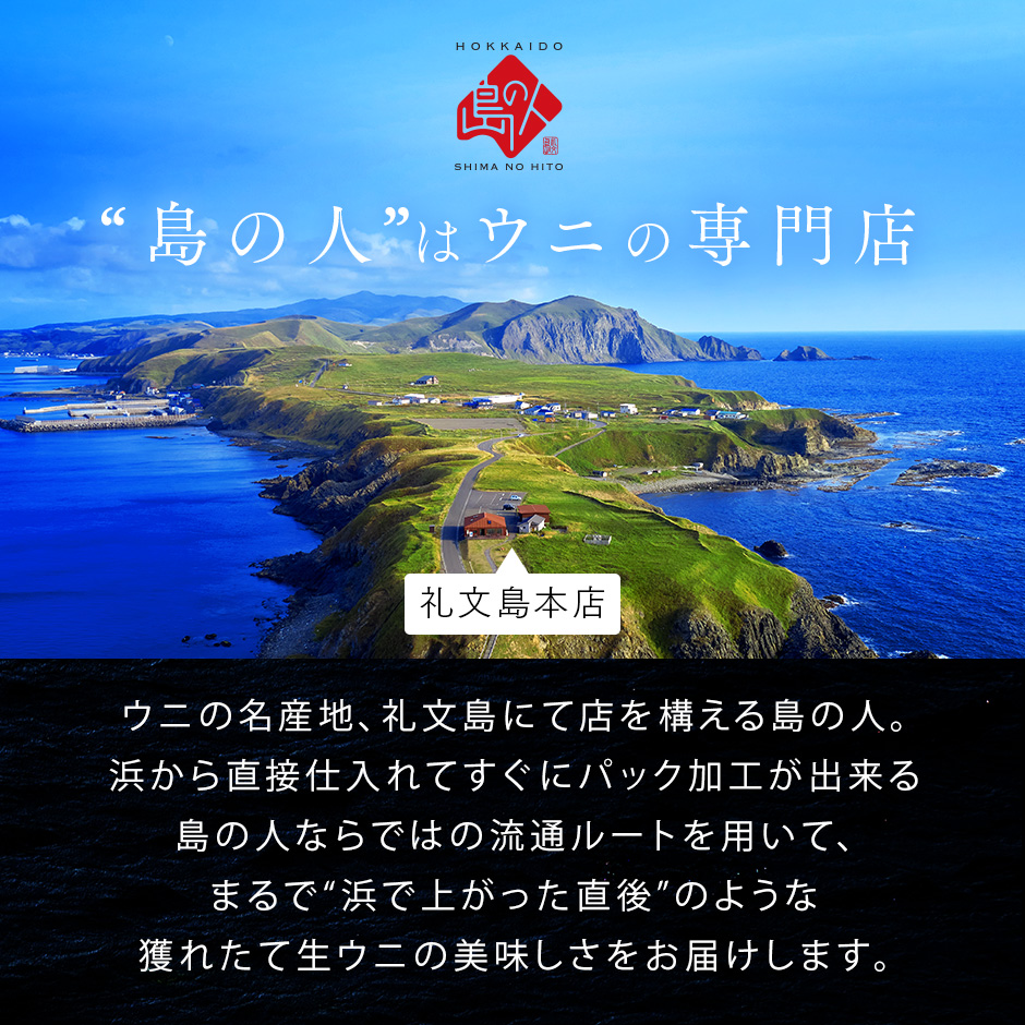 北海道 礼文島産 塩水 キタムラサキウニ 90g×2 雲丹