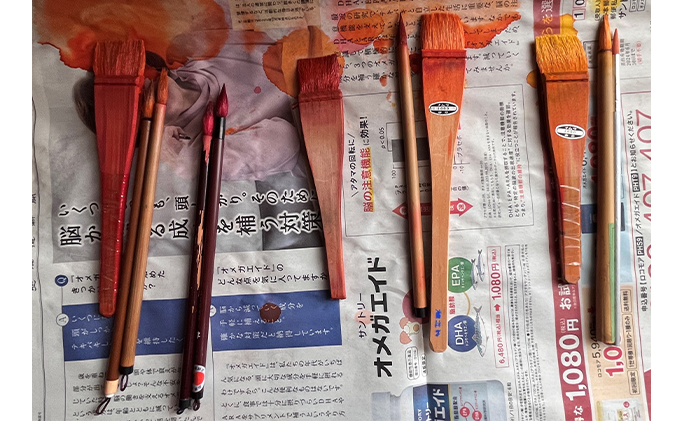 北海道 礼文島 職人手作り 伝統工芸 礼文凧 「武内宿禰」 大サイズ (49～50cm×34cm) ［秋元真澄］【 凧 たこ 礼文凧 民芸品 工芸品 手作り 観賞用 飾り凧 インテリア 縁起物 お正月 武者絵 】