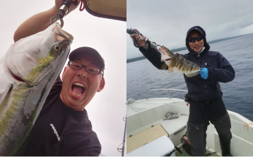 北海道利尻島 釣船一日貸切＋ゲストハウスいちななにーいち 素泊まり一泊付プラン｜宿泊 自然 体験 釣り 船 レンタル アクティビティ [1090006]