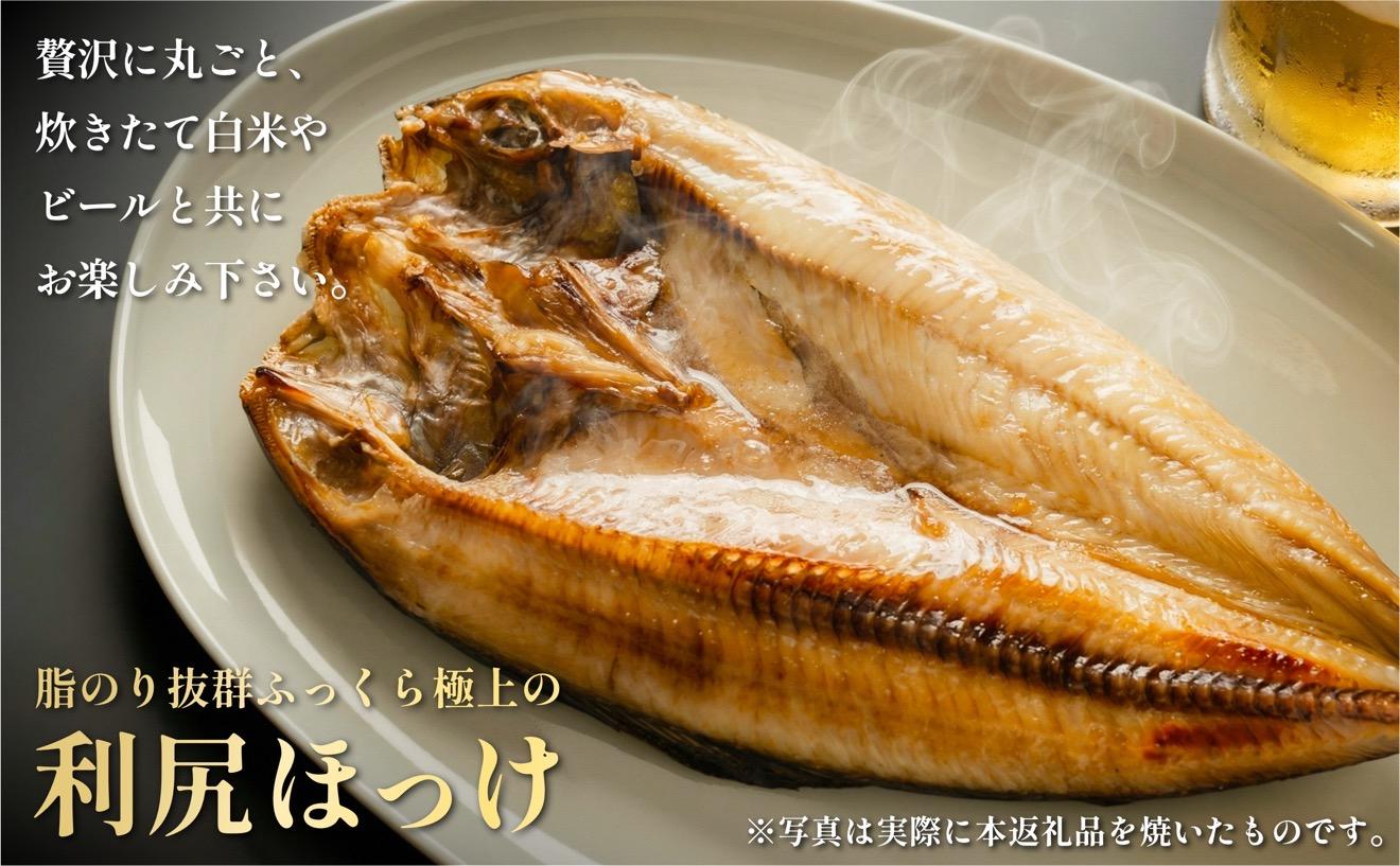 干物 ホッケ 一夜干し 10枚 | 開きほっけ 北海道 利尻産 真ほっけ 肉厚 無添加 約3.4kg前後 ひもの 冷凍 ギフト 焼き魚 約20食分 [1060006]