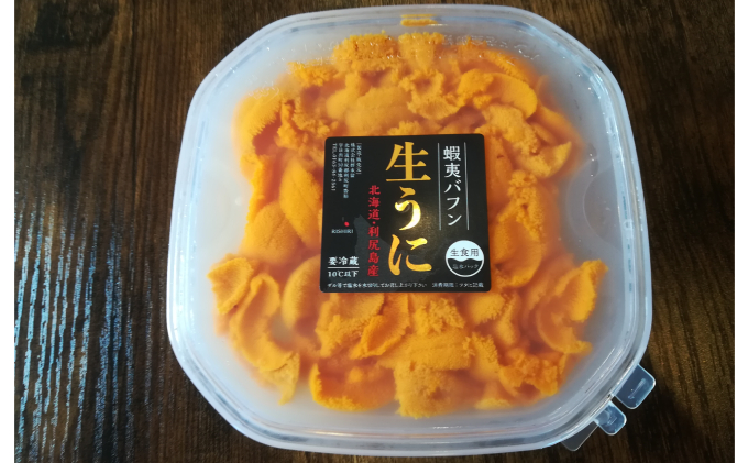 日時指定不可 北海道利尻島産 朝どり 生うに塩水パック100g 蝦夷バフンウニ 利尻昆布60g 1個セット オンライン決済限定 Jalふるさと納税 Jalのマイルがたまるふるさと納税サイト