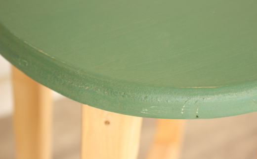 ハイスツール グリーン×ナチュラルカラー【受注生産商品】 BHRA013