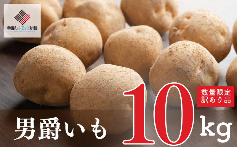 「数量限定訳あり品」じゃがいも「男爵」Mサイズ・10kg