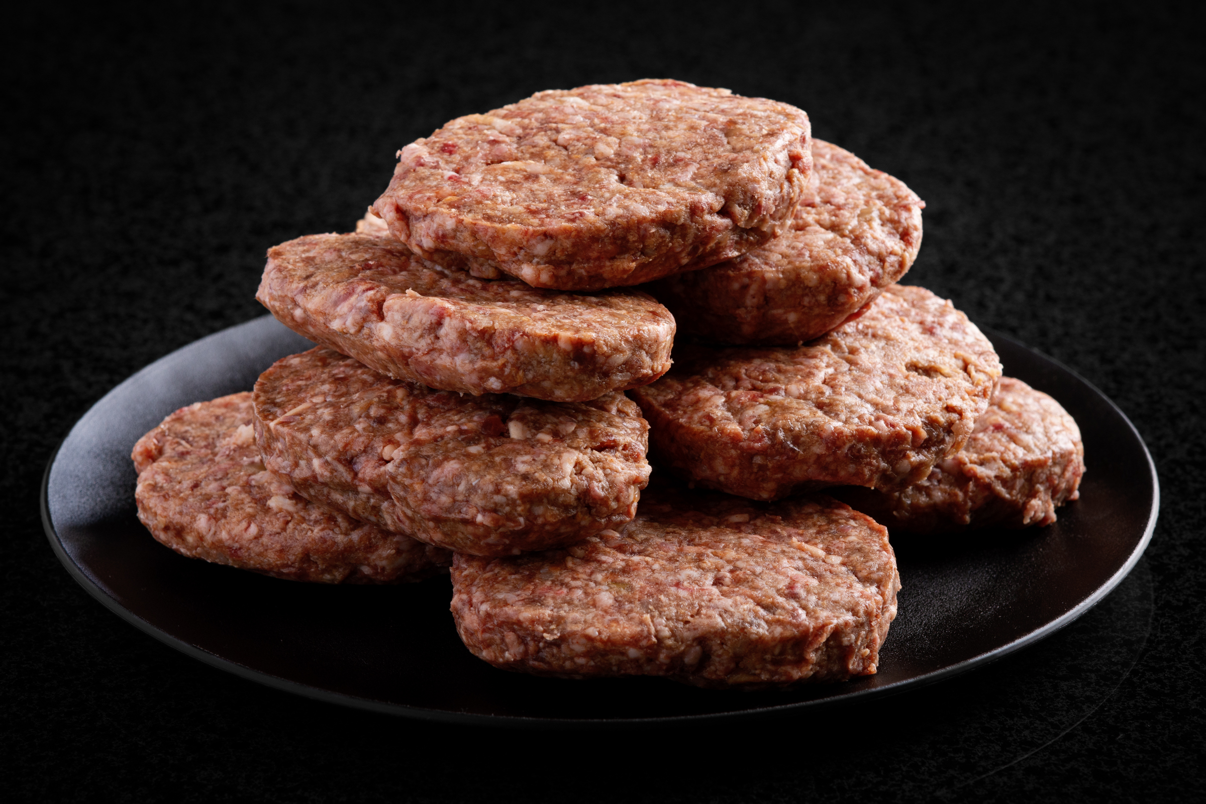 北海道産黒毛和牛ハンバーグ120g×10個 