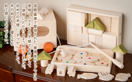 はじめての木づかいフルセット 木製知育玩具 BHRG101