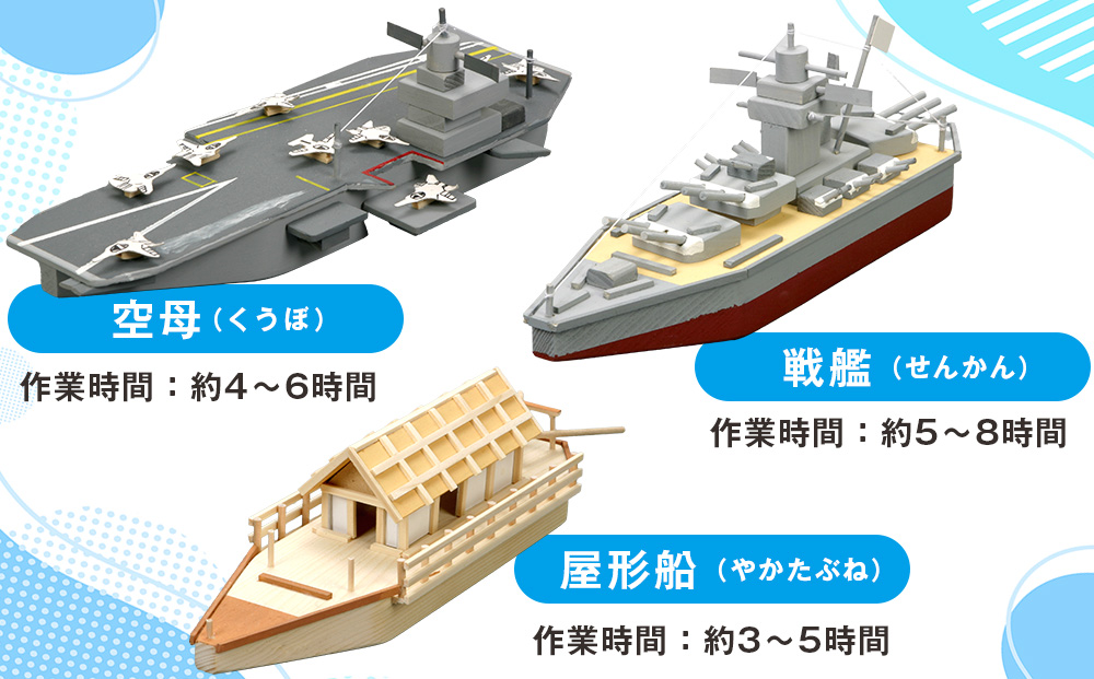 工作キット 「シップ６」 加賀谷木材 | 船 木工 工作 キット DIY 木製 体験 自由研究 モノづくり 組立 夏休み 北海道 津別町 送料無料