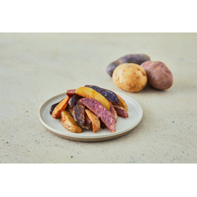 【moimoiカフェ特製】3色フライドポテト 2kg【16003】【配送不可地域：離島】【1682623】