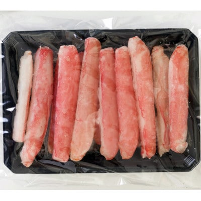 【訳あり】手間いらず 本ズワイガニむき棒身500g 完全殻むき100% ハサミ不要・殻むき済み【配送不可地域：離島】【1732459】