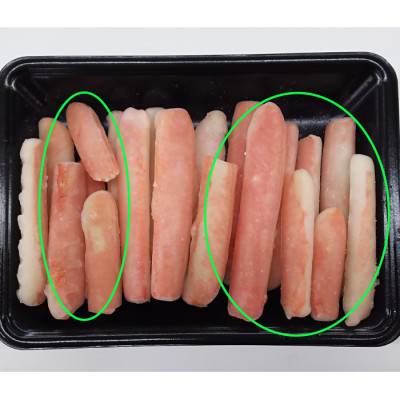 【訳あり】手間いらず 本ズワイガニむき棒身500g 完全殻むき100% ハサミ不要・殻むき済み【配送不可地域：離島】【1732459】