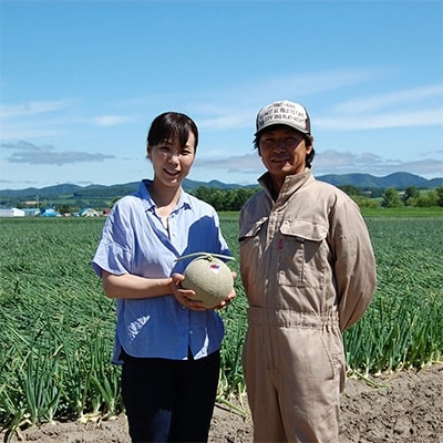 【2026年7月中旬以降発送】北海道　くんねっぷメロン2玉 【配送不可地域：離島・沖縄県】【1076857】