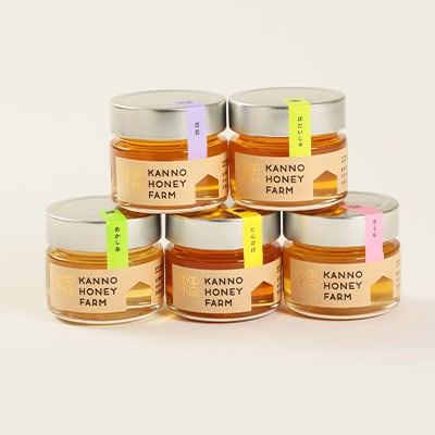 菅野養蜂場　国産はちみつ150g　5種類欲張りセット【配送不可地域：離島・沖縄県】【1056695】