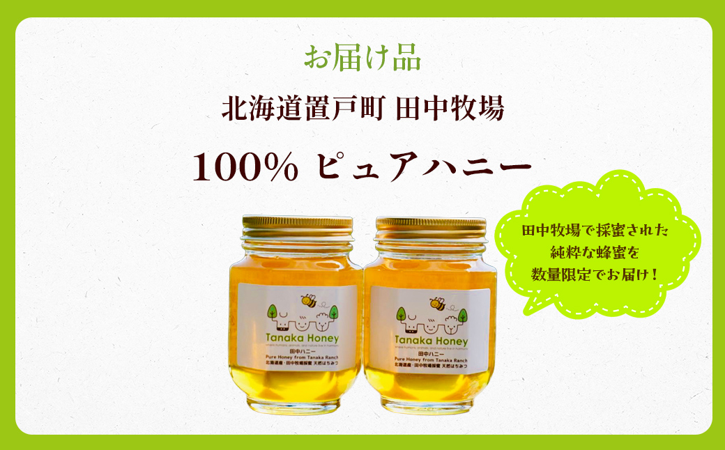 【数量限定】100%ピュア田中ハニー OTH003