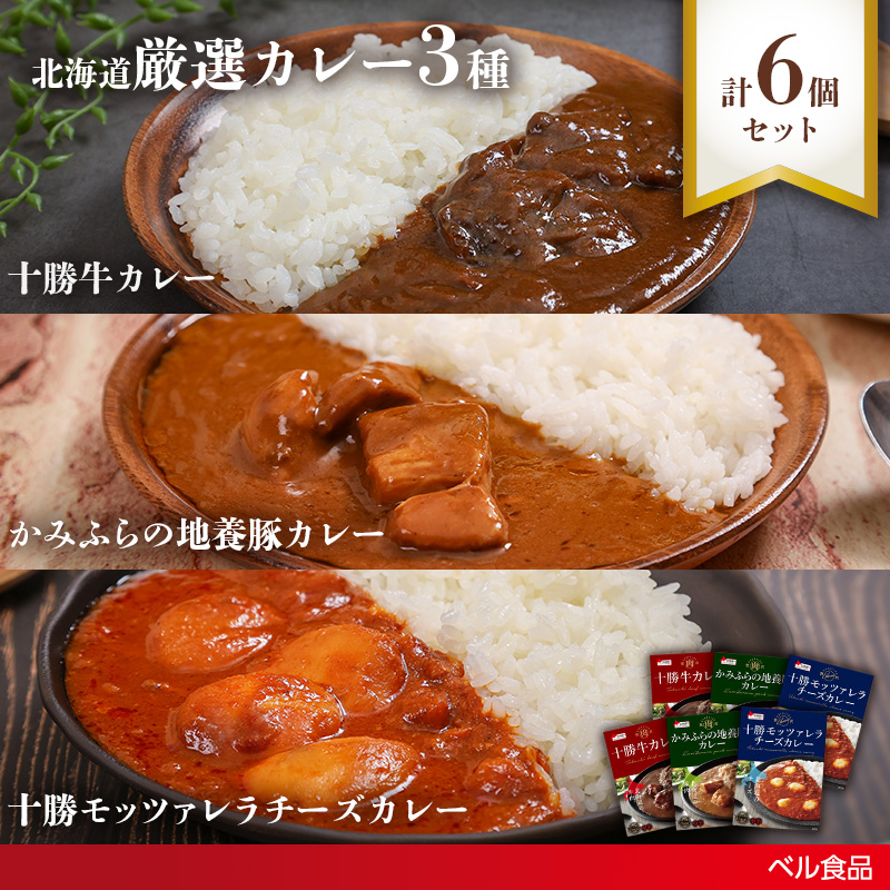 北海道厳選カレー3種6個セットen01-00251