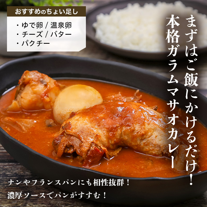 ガラムマサオやわらかチキンカレー 500g 10個セット en01-00253
