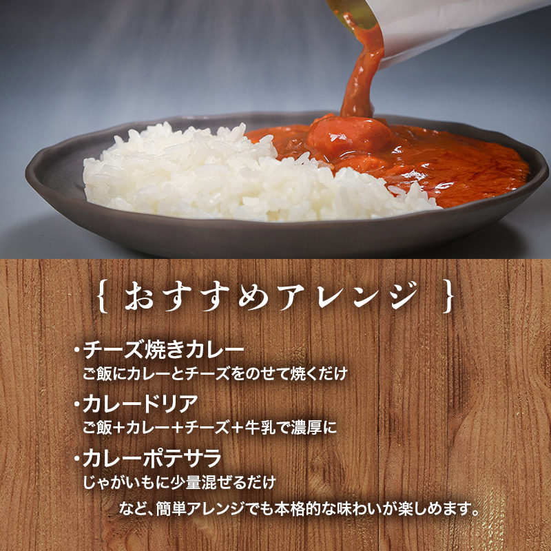 そのままでもおいしい北海道ビーフカレー 200g 6個セット en01-00256