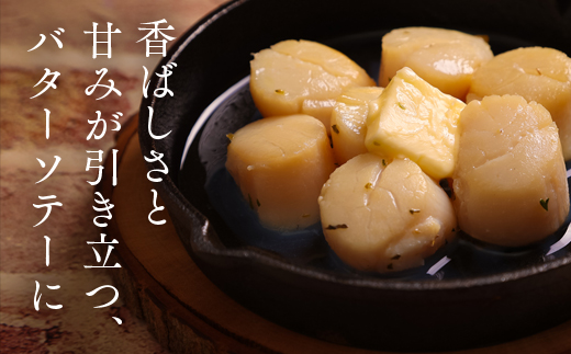 オホーツク海産ホタテ貝柱1kg ( ふるさと納税 北海道産 ほたて ホタテ貝柱 刺身 冷凍 貝 海鮮 お取り寄せグルメ 北海道 遠軽町 ) en01-00069