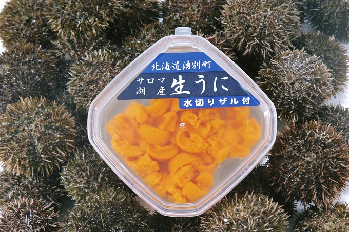 先行予約 2024年4月から配送北海道 湧別町 塩水 生うに 100g×2 ウニ エゾバフンウニ 魚貝類 雲丹 サロマ湖産 とろける 旨味 パスタ つまみ 