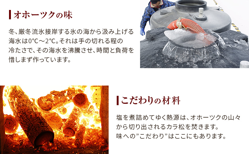 オホーツクの塩 1kg×1個 あら塩 [ 国産 塩 オホーツク 手作り おにぎり 料理 ]