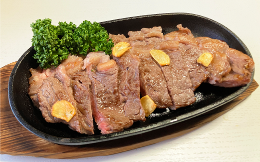 北海道産　ゆうべつ牛ステーキ・焼き肉セット　約800g　B