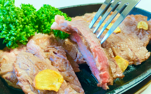 北海道産　ゆうべつ牛ステーキ・焼き肉セット　約1.03kg　A