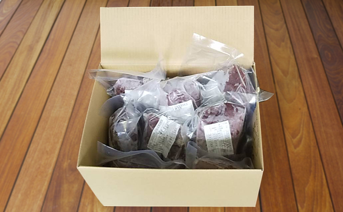 北海道湧別町産 エゾ鹿肉スネ肉(ブロック)3kg