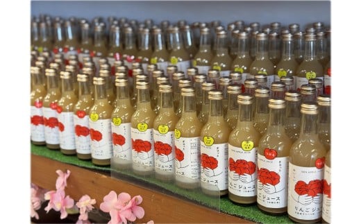 〈2026年1月下旬よりお届け〉りんごジュース「北国の雫」(壮瞥町産りんご100%) 300ml×20本 SBTA083