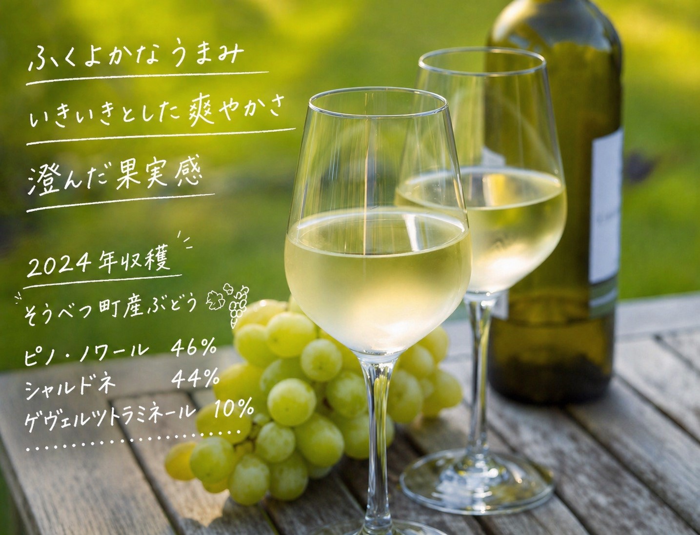 昭和新山ワイン　Montagne 2024 無濾過(モンターニュ） 白ワイン 辛口 壮瞥町産ぶどう100%   SBTQ013