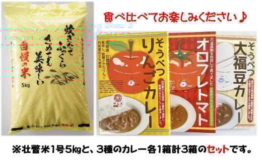 åæµ·é壮ç¥ç£ããç±³ãšã¬ãã«ãã«ã¬ãŒ3çš®ã»ãã SBTA047