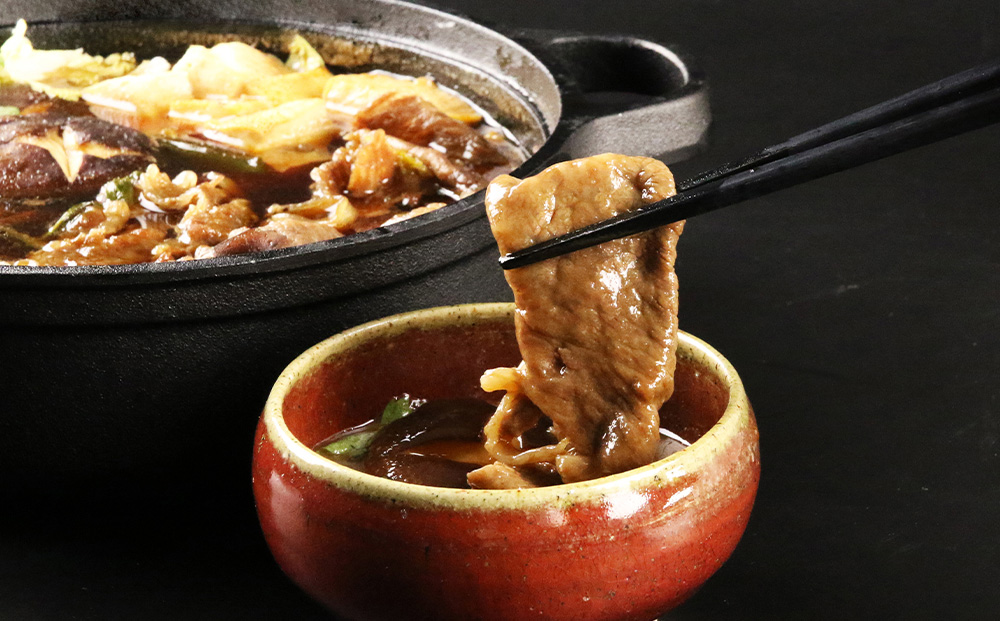 白老牛すき焼き用 1.35kg＋すき焼きのたれセット