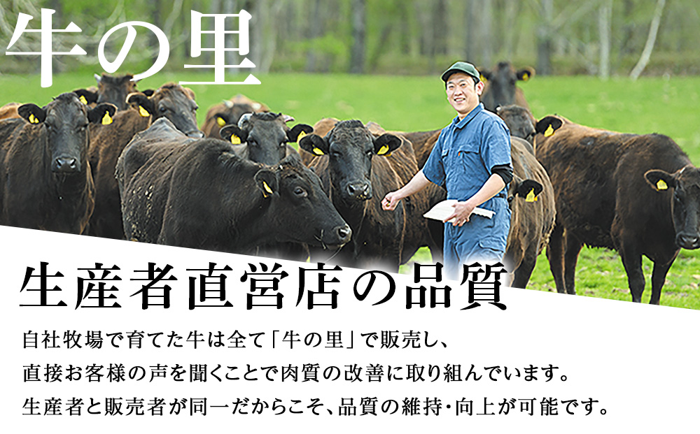 【訳あり】白老産　黒毛和牛　切り落とし　300g×4パック