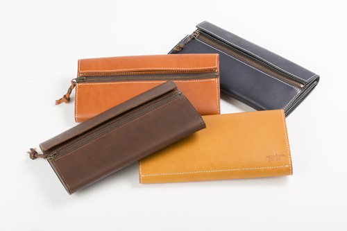 tanikoオリジナル 財布（キャメル）《厚真町》【Taniko leather】 革 革製品 長財布 財布 ギフト 北海道 [AXAP006] 90000 90000円