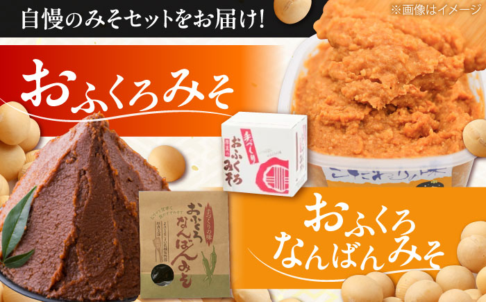 特製 手づくりおふくろみそセット 計4.65kg《厚真町》【とまこまい広域農業協同組合】 味噌 みそ 味噌汁 なんばん 無添加 北海道[AXAB038]