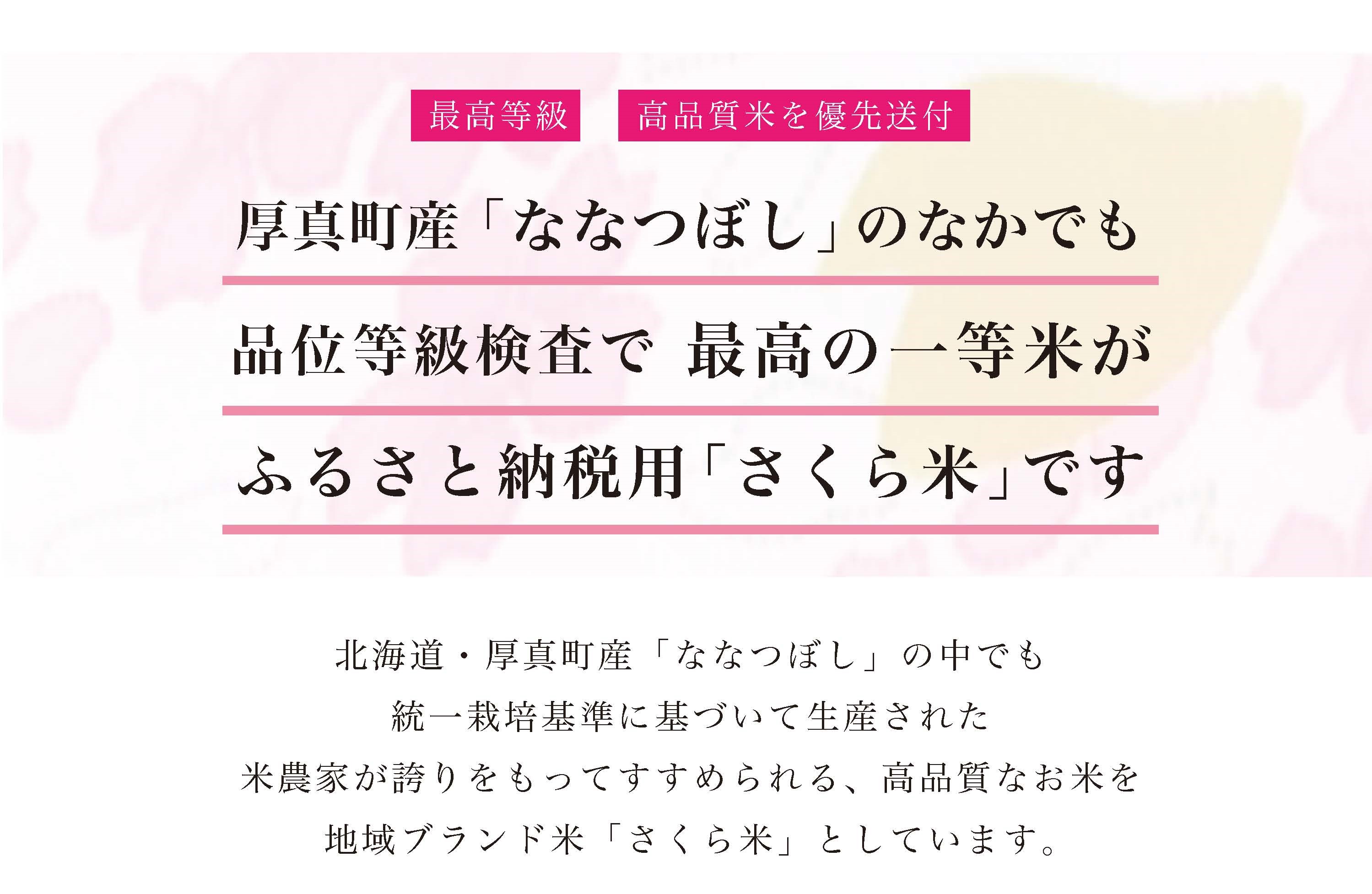 〈令和6年産 新米〉北海道あつまのブランド米毎月５kg　半年定期便コース