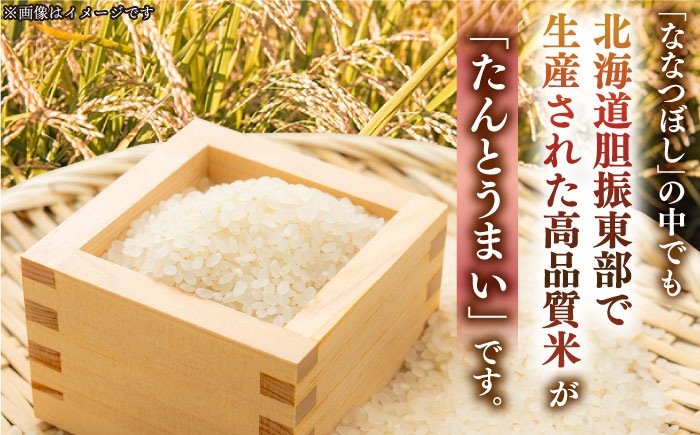 【全3回定期便】【令和7年産】ななつぼし [たんとう米] 5kg《厚真町》【とまこまい広域農業協同組合】 米 定期便 3カ月 連続 毎月 お米 白米 ご飯 ななつぼし 北海道 [AXAB019]
