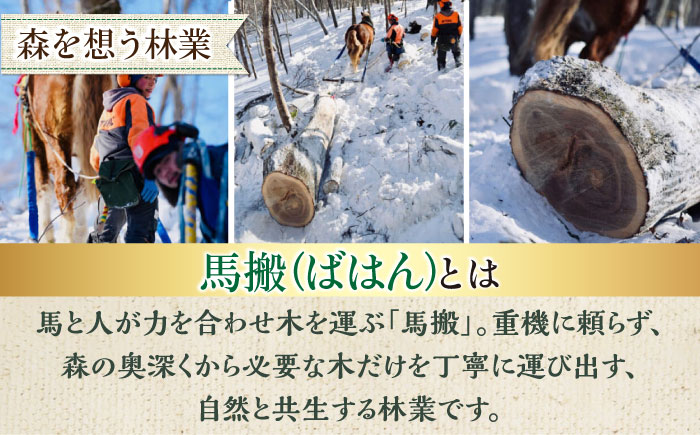 【月2回・全4回】北海道 ナラ薪 100kg（20kg×5箱）《厚真町》【西埜馬搬】 薪 まき 薪ストーブ ストーブ キャンプ 北海道 定期便 [AXBE015]