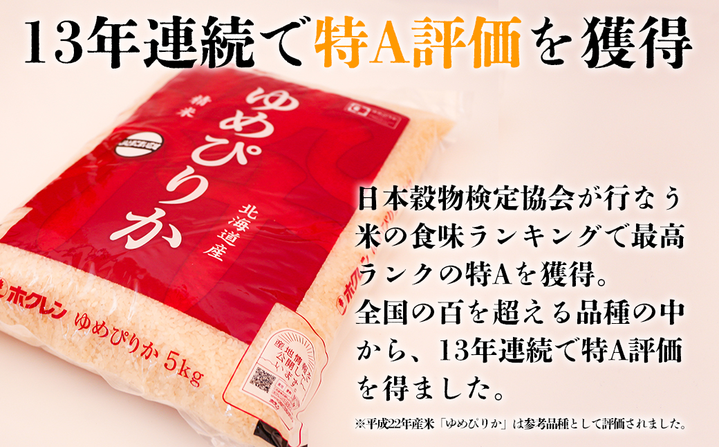 北海道の希少なお米「ゆめぴりか」１０kg