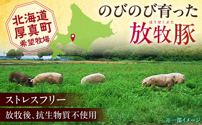 放牧豚 ソーセージ BBQ 4種セット 計390g 《厚真町》【ファーマーズファクトリー株式会社】 無塩せき 無添加 北海道 [AXBA147]