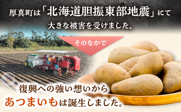 氷室熟成あつまいも（メークイン）2kg×1箱 《厚真町》 【株式会社伝平さんの畑】 じゃがいも ジャガイモ メークイン 芋 熟成 熟成芋 野菜 北海道 [AXAD005]