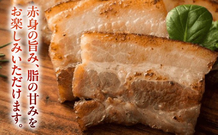 放牧豚 ベーコン4種セット 計860g 《厚真町》【ファーマーズファクトリー株式会社】 無塩せき 無添加 北海道 [AXBA152]