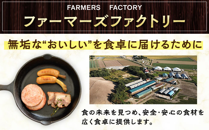 放牧豚 ベーコンブロック 計720g（180g×4）《厚真町》　【ファーマーズファクトリー株式会社】 無塩せき 無添加 北海道 [AXBA113]