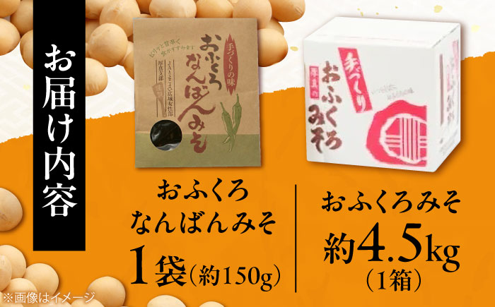 特製 手づくりおふくろみそセット 計4.65kg《厚真町》【とまこまい広域農業協同組合】 味噌 みそ 味噌汁 なんばん 無添加 北海道[AXAB038]