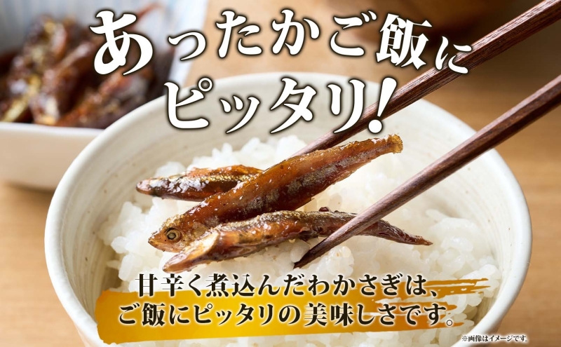 洞爺湖・わかさぎの佃煮400g(100g×4袋)